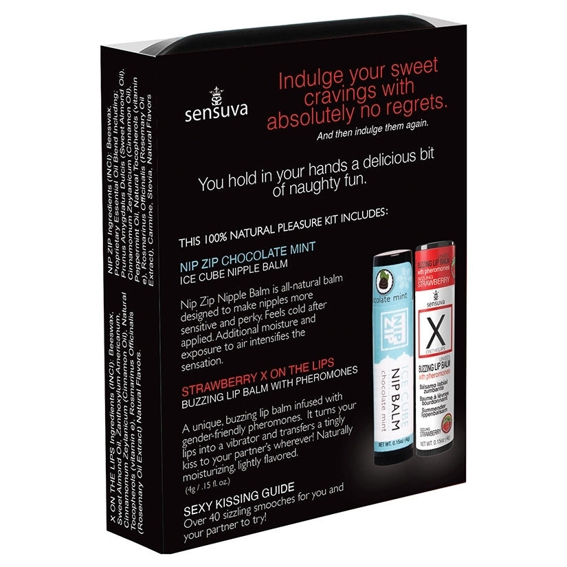 SENSUVA LIPS AND NIPS PLEASURE KIT