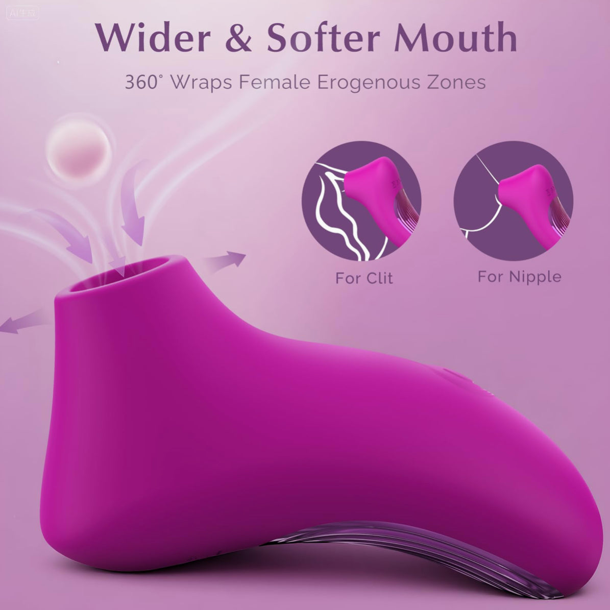 Mona – Succionador Inteligente con Vibración