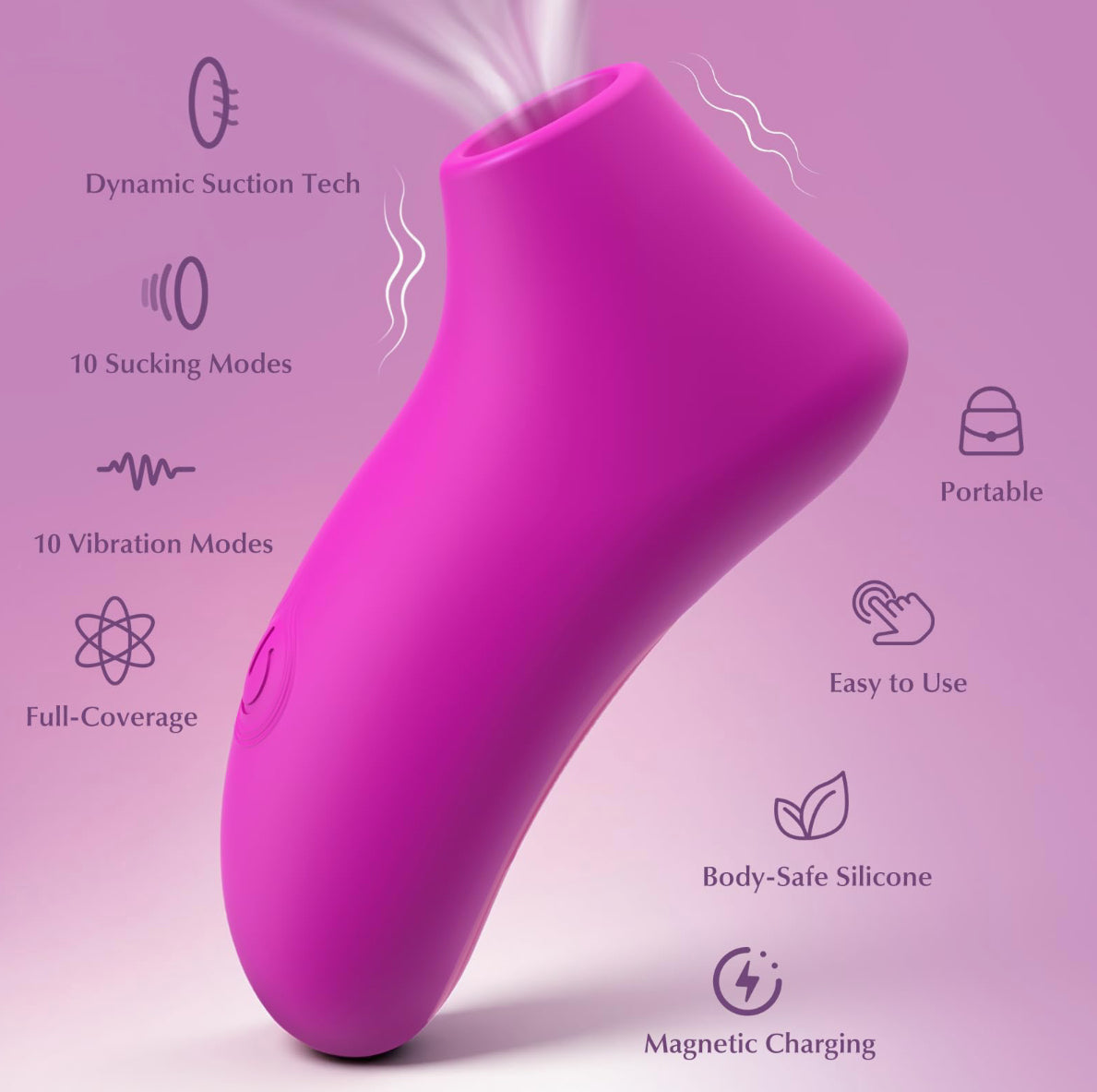 Mona – Succionador Inteligente con Vibración