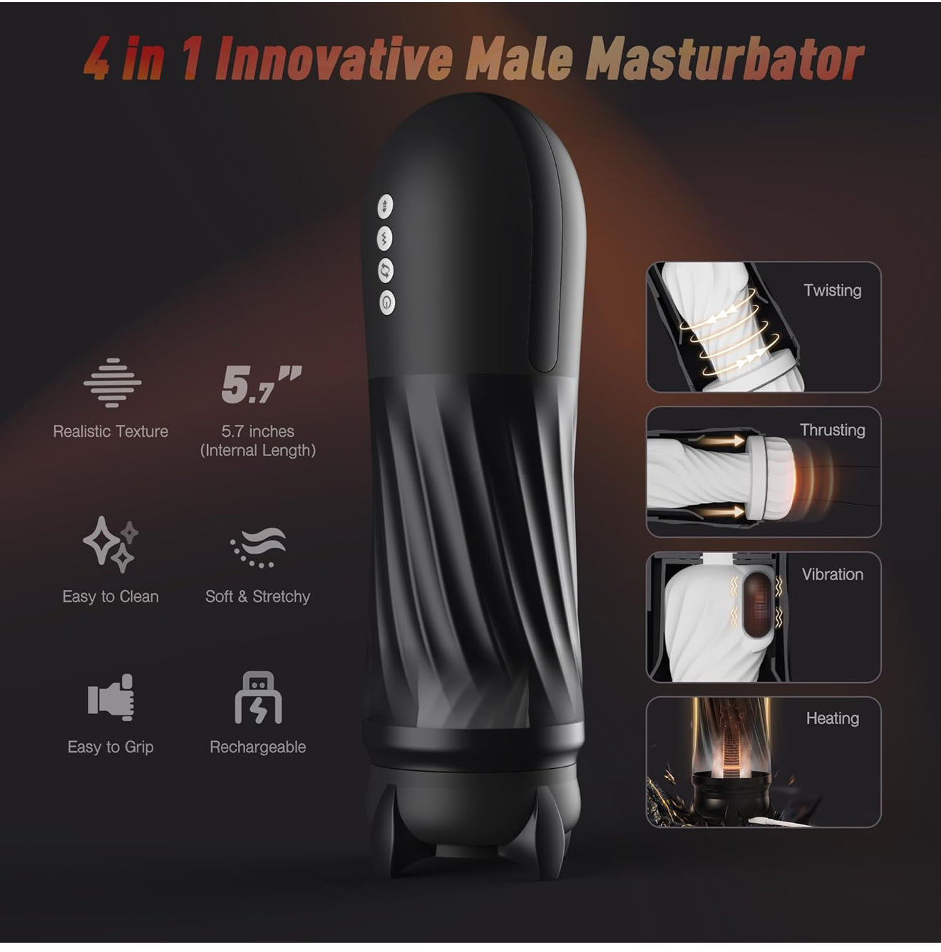 Steelcan Automatic Male Masturbator