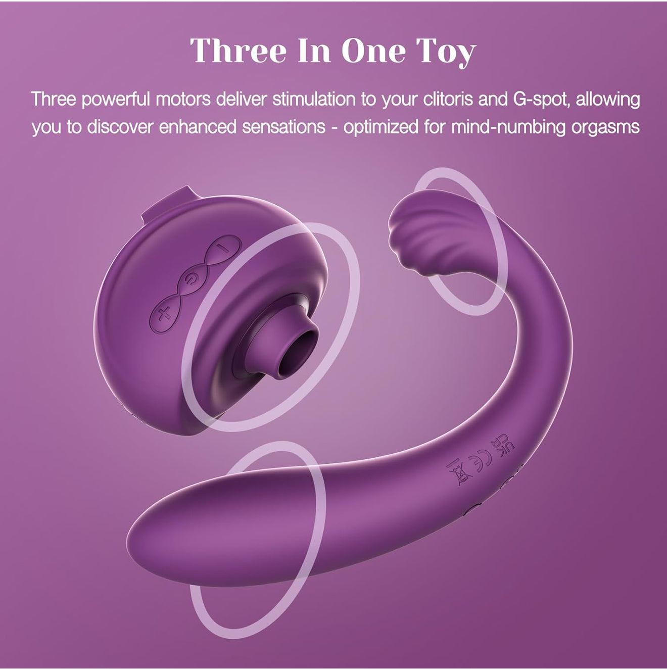 Tracy's Dog OG3 Detachable Clitoral Sucking Vibrator