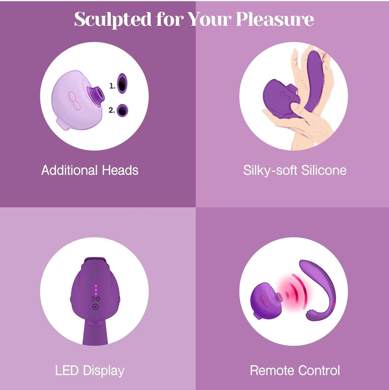 Tracy's Dog OG3 Detachable Clitoral Sucking Vibrator