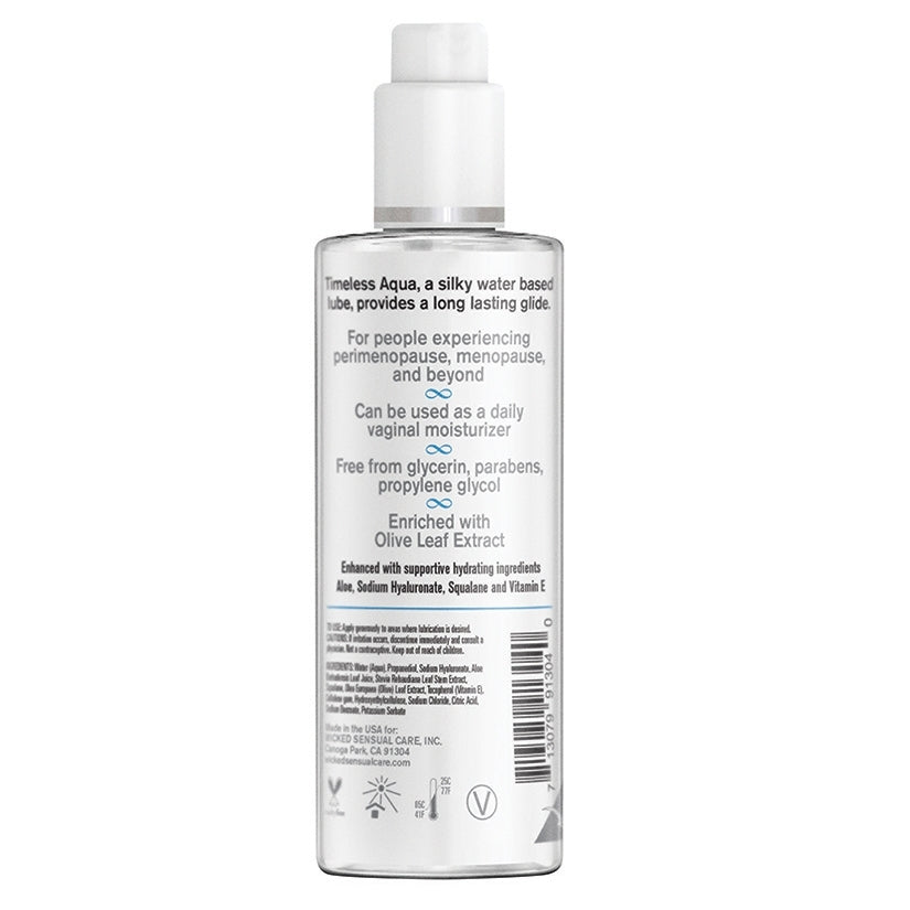 Wicked Simply Timeless Aqua Water-Based Lubricant
