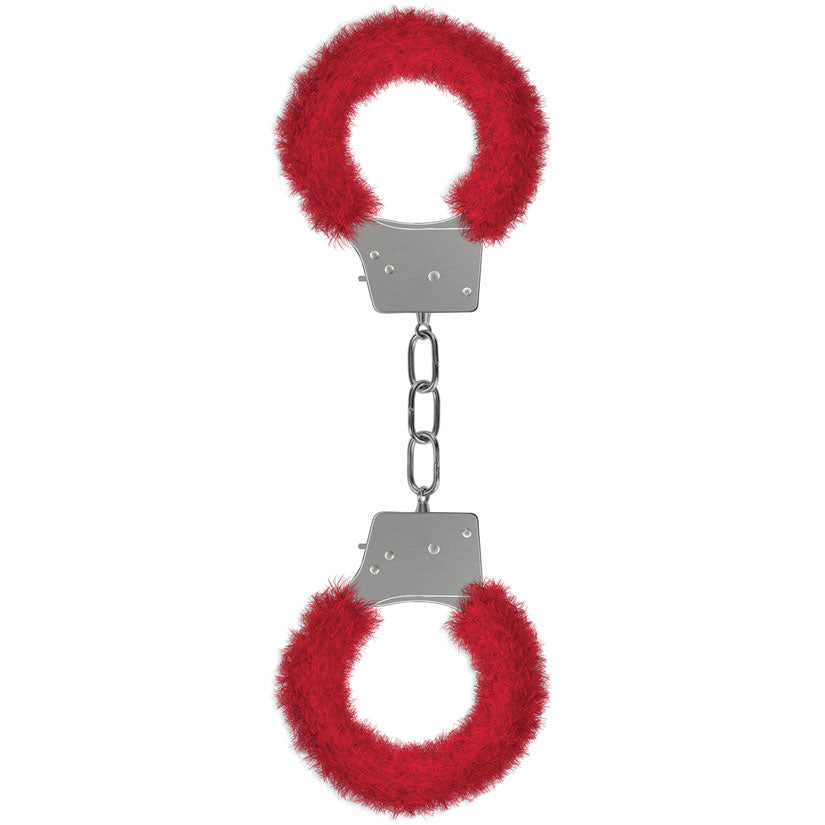 Beginner's Furry Handcuffs Red