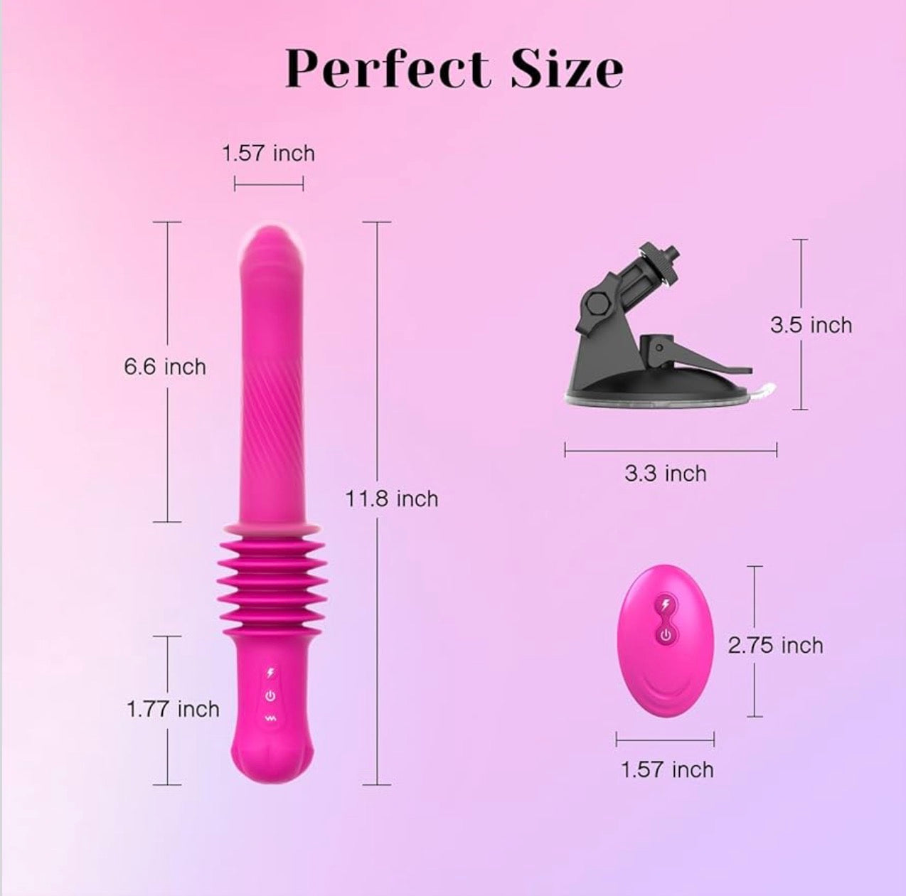 Thrusting Dildo Sex Machine