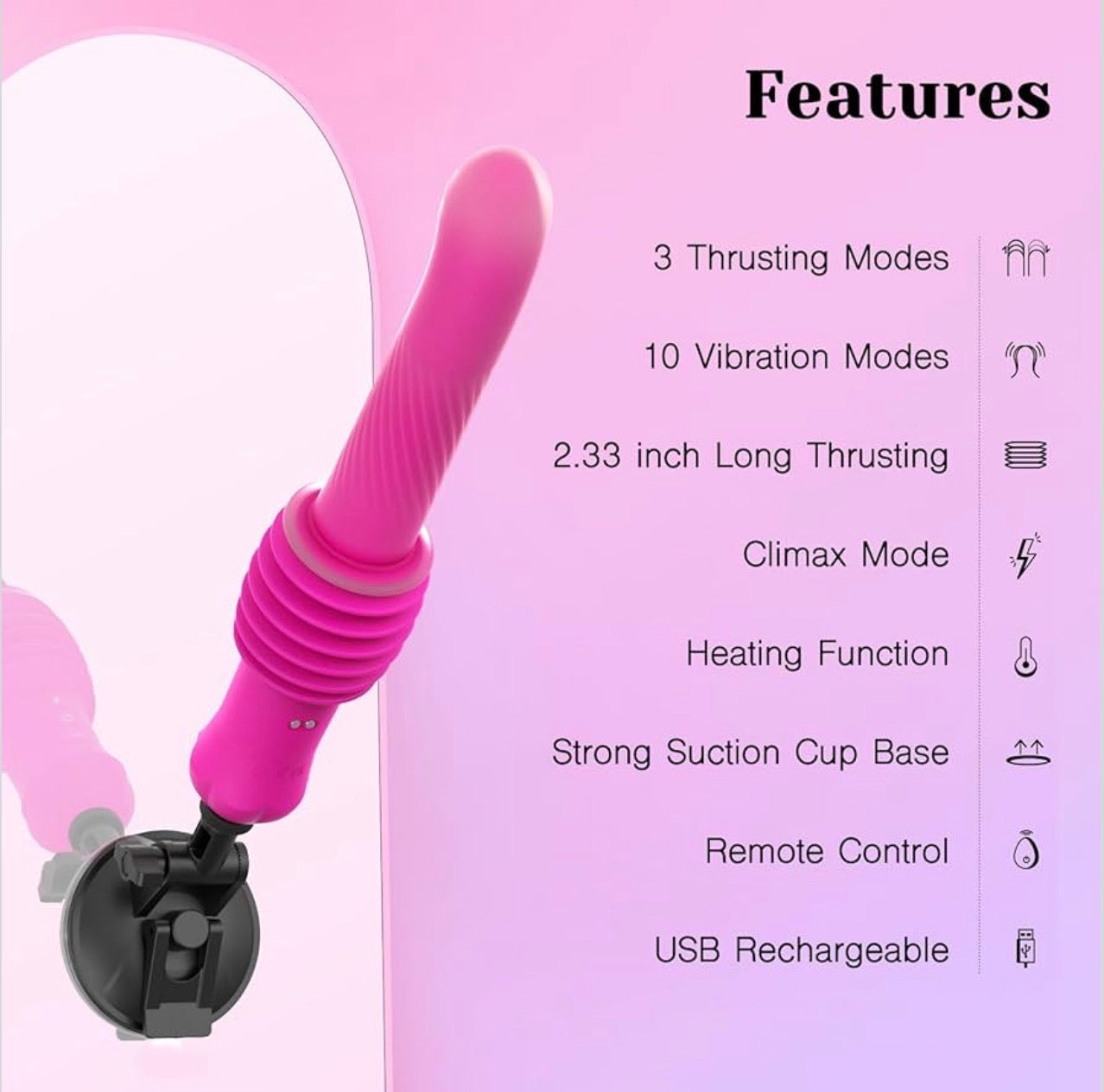 Thrusting Dildo Sex Machine