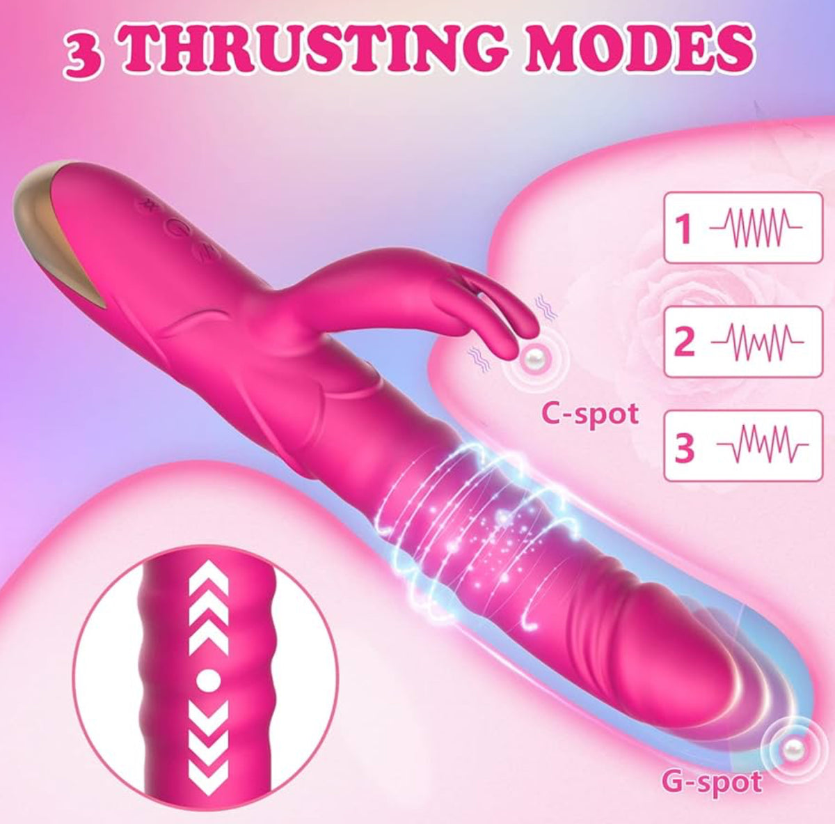 3 en 1 “Rose Bunny”