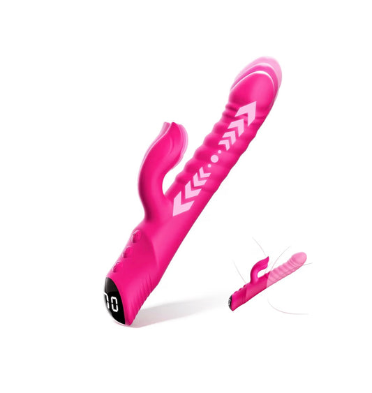 Thrusting Rabbit Pink 3 en 1