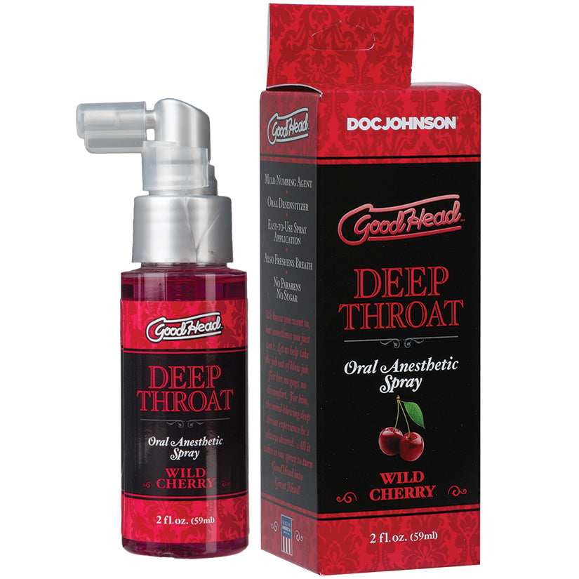 GoodHead Deep Throat Spray- Sweet Strawberry