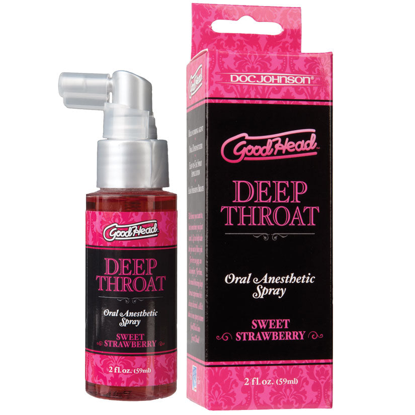 GoodHead Deep Throat Spray- Sweet Strawberry