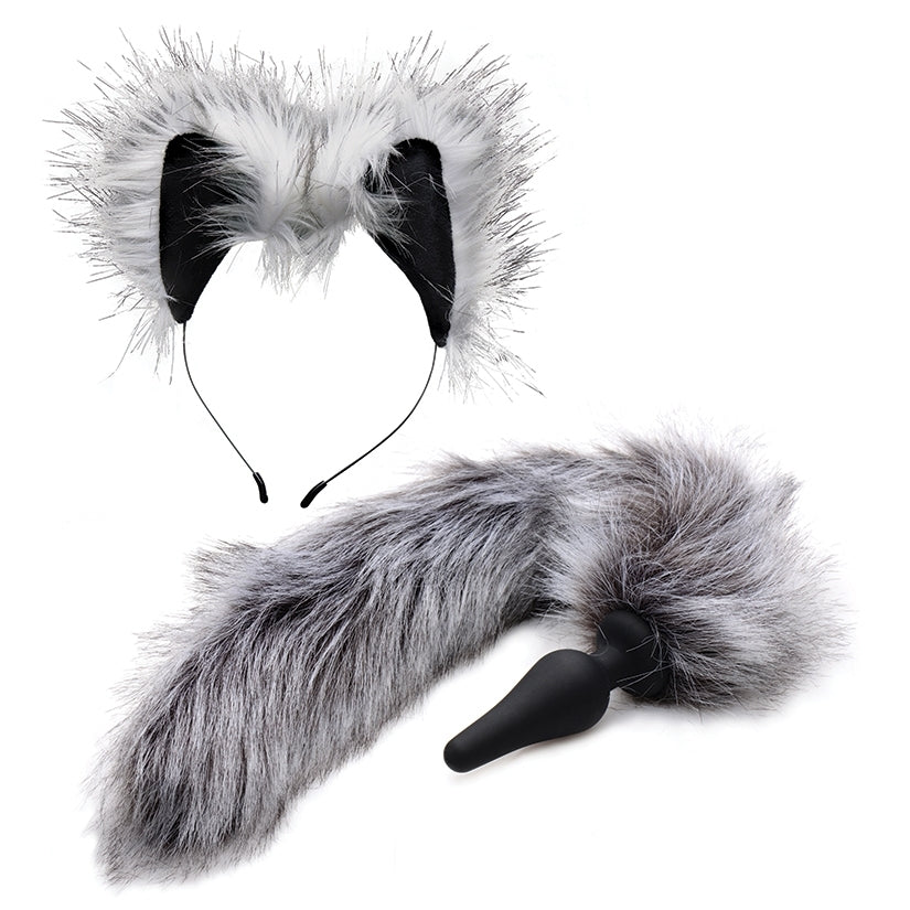 Tailz Wolf Tail And Ears Set
